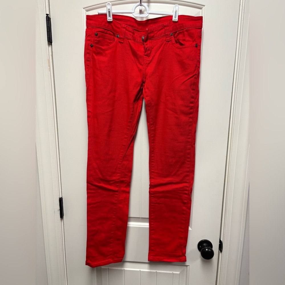 dELiA*s Red Skinny Jeans